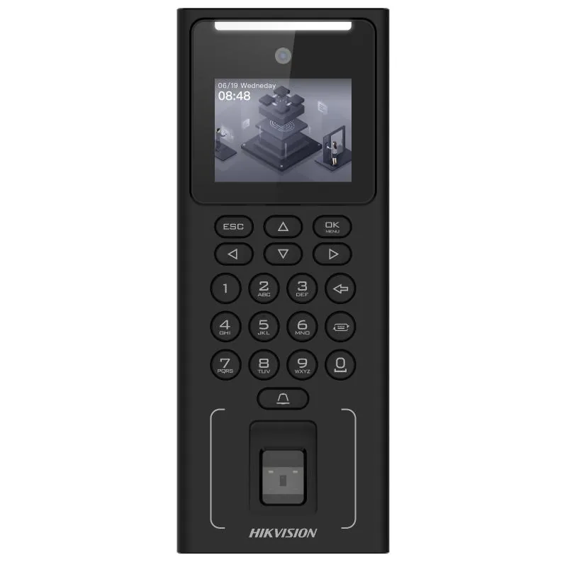 Terminal biométrico para control de acceso